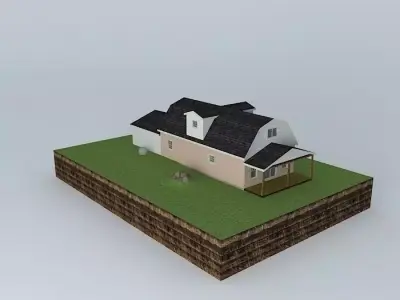 Dynamic House Free 3D model