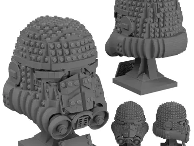 Lego - 75276 Stormtrooper Helmet 3D model