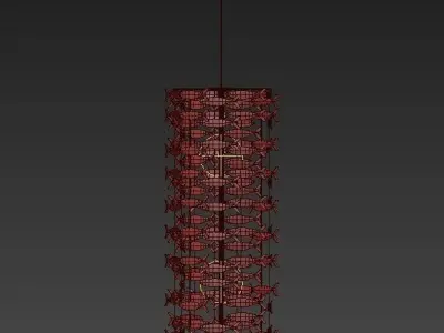 Chandelier Ocean 3D model