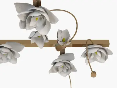 LURE CHANDELIER pelle 3D model