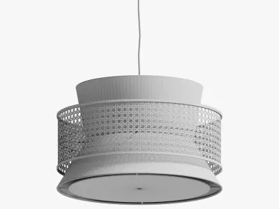 Weave Pendant Light 3D model