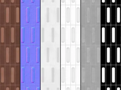 Stone Porcelain Tile 01 - Seamless Texture