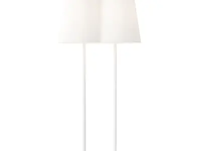 Nuptial Floor Lamp Low-poly 3D model