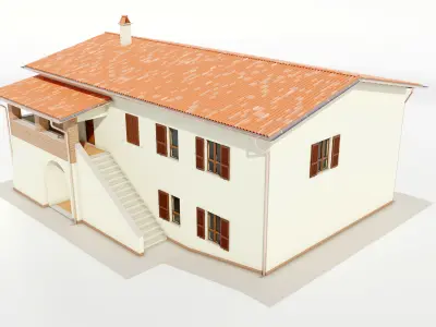 Italian Country House 3D model