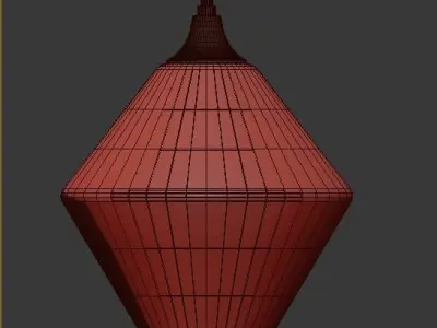 Hanging lamp LOFT HOUSE P-160 3D model