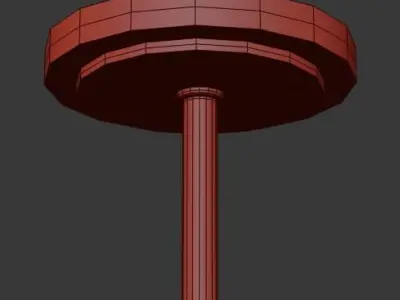 Ball Valley Chandelier 3D model
