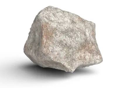 Rock  Model 02 Low-poly 3D model