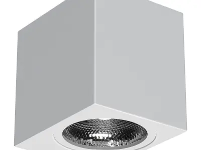 Outdoor wall light Low-poly 3D model