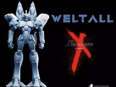 Weltall from Xenogears 3D print model