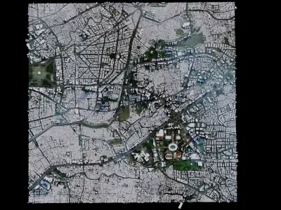 Jakarta - Indonesia 3D model