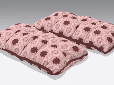 Pillow Low-poly 3D model