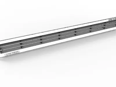 Hafele Kitchen Ventilation Grill 3D model