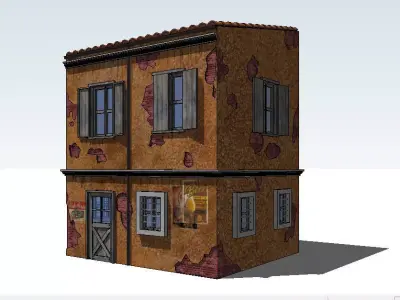 Ancient house 3D model