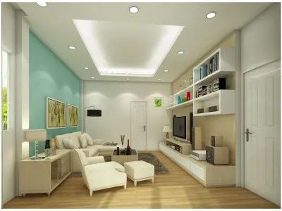 Family entertainment room 3D model