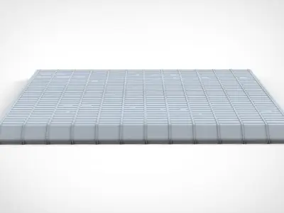 sci-fi architecture 7 3D model