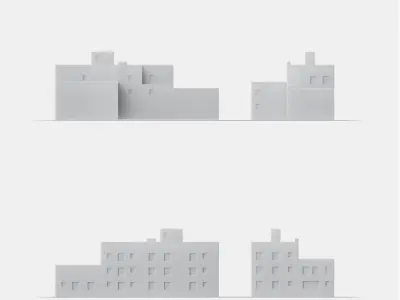 Free 3D Print miniature building RB-US-NY-047 Free 3D print model