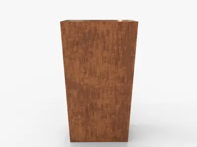 Mission Alder Bookcase 3D model