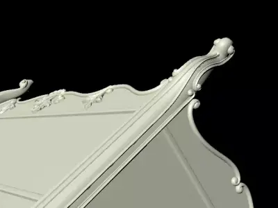 bedside table 3D model