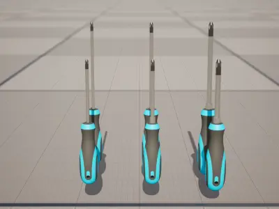 Ultimate Screwdriver Set 3D model