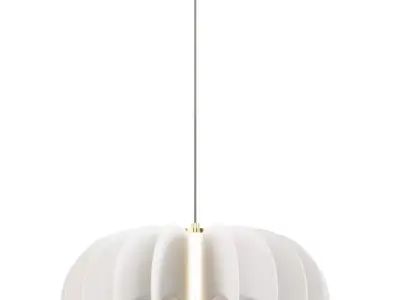 Ballet Pendant Lamp Low-poly 3D model