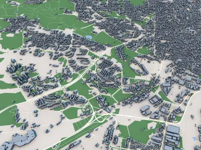 Catania City Italy 3D model