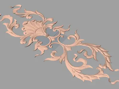 CNC 3D relief design STL format file used for artcam aspire E731 3D model