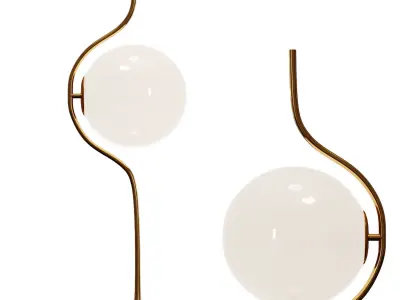 Lampatron welling table lamp 3D model