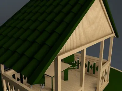  Garden house 3D model