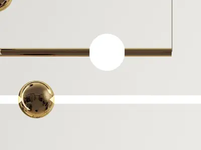 Larry Hanging Lamp by ROMATTI 3D model