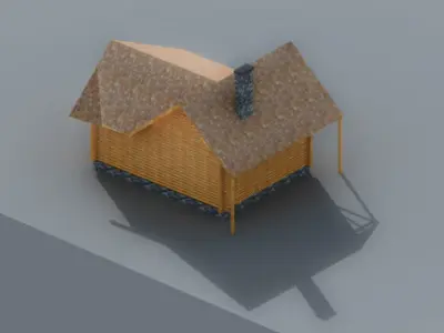 Mountain House 3D model buy