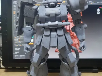 ZAKU 2 MS-06S 3D print model