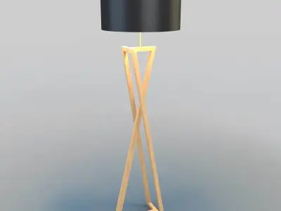 Modern Floor Lamp 3D model