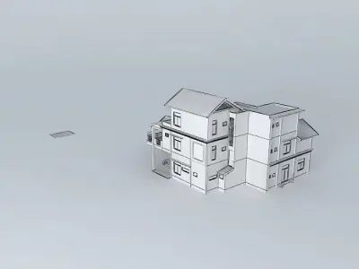 Villa Khmer 3D model