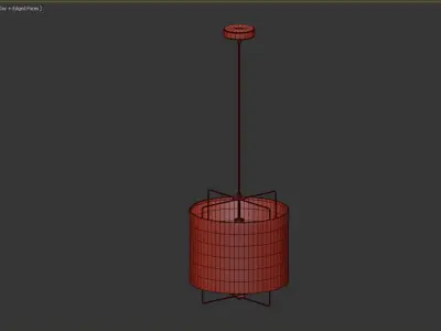 BRIDEKIRK Suspension lamp 3D model