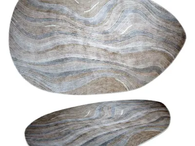 Linen 1212 ComeAround Carpet 3D model