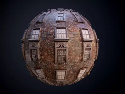 Building Appartment Seamless PBR Texture Texture