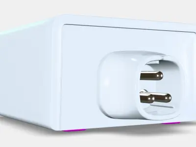 ASKVADER On-off switch Low-poly 3D model