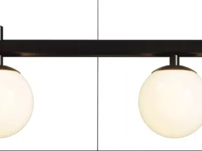 P90 PENDANT HANGLAMP Low-poly 3D model