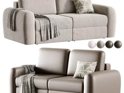 Modular sofa Polan 1 3D model