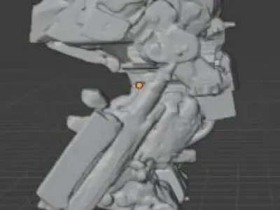 Titan V-07 3D print model