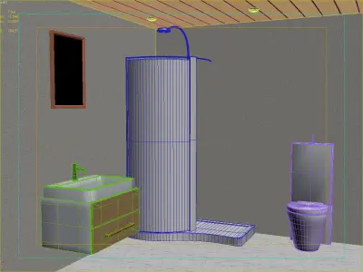 Bath Room 06 3D model