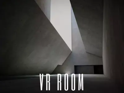 VR Art Gallery Low-poly 3D model purchase