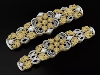 NEW 26 INDIAN BANGLES COMPLETE LOT  3D print model