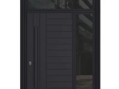 Entrance door set259 3D model