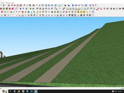 sketchup park  3D model