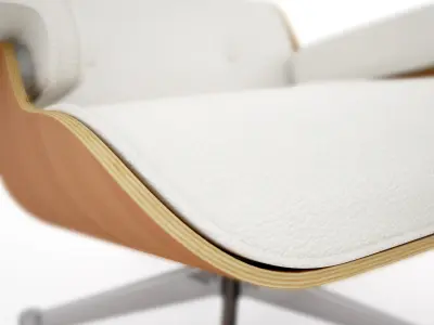 Vitra Lounge Eames Chair - Hi-Poly 3D model