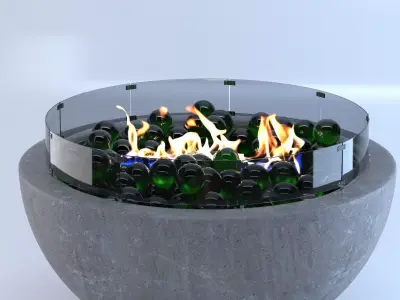 fire temple 3D model