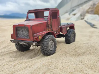Crawler Mk23 Front Cab - 1-18 TRX4M RC body 3D print model