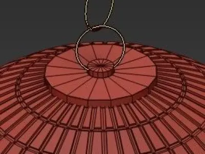 Mill Large Globe Lantern 3D model
