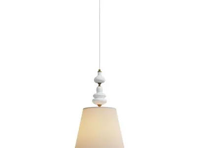 Pendant lamp Freya FR2038PL-01BS Low-poly 3D model